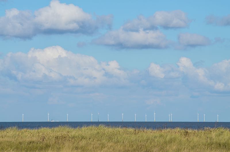 Windfarm, Isle of Sheppey, Kent, September 2012