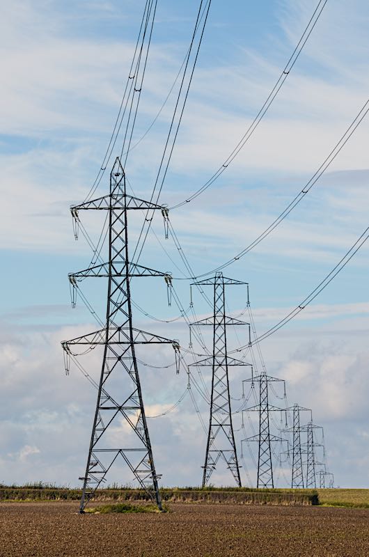 Electricity Transmission Towers, Kent 2012