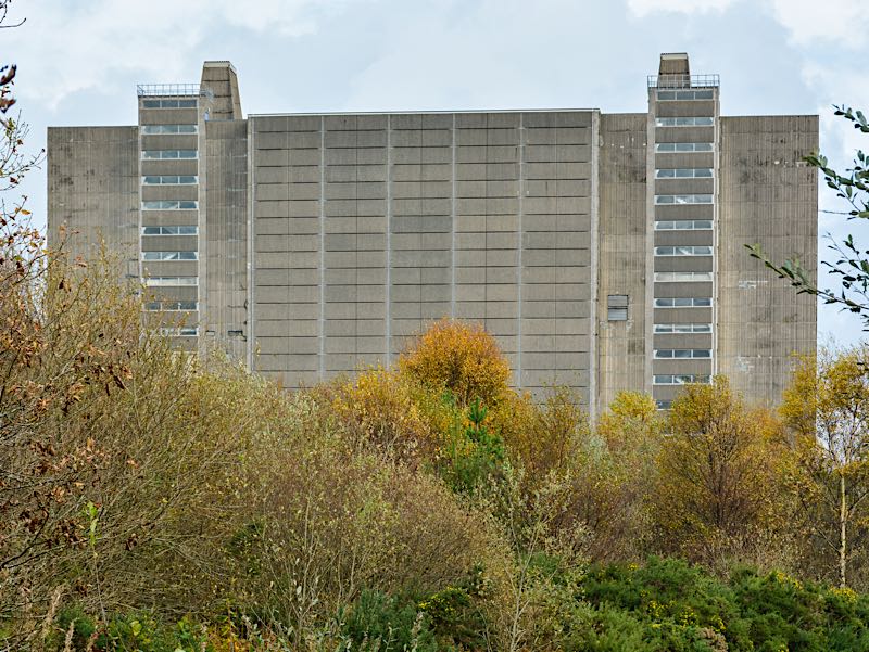 Trawsfynydd Nuclear Power Station, Wales, October 2014