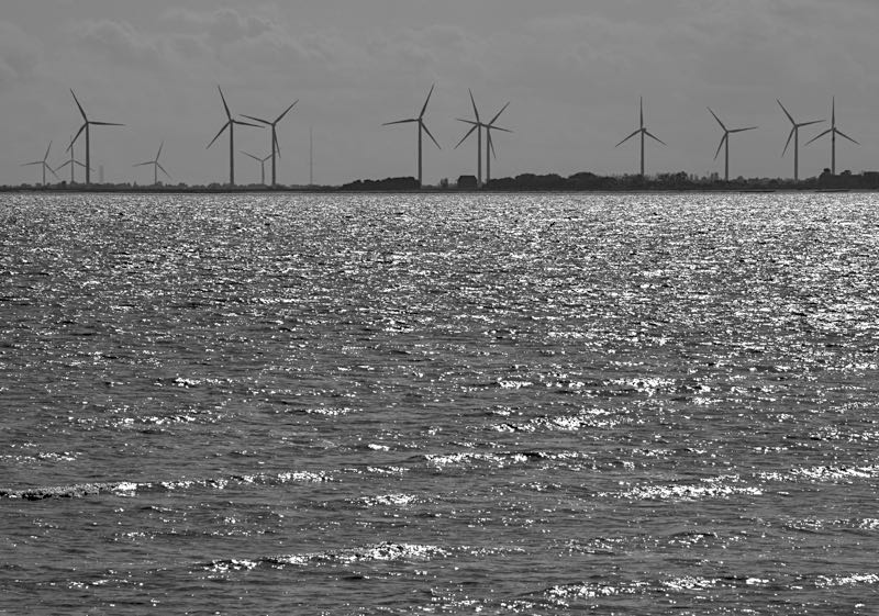 Windfarm, Suffolk, September 2010